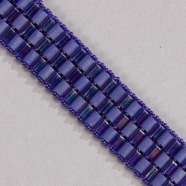 Miyuki Tila Square Stitch Bracelet Catan